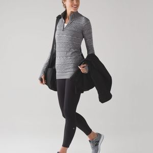 Lululemon Rest Less 1/4 Zip Heathered